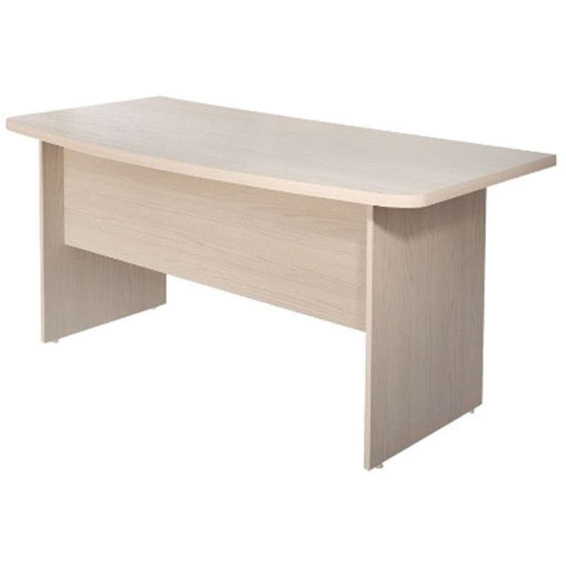 Изображение товара Стол руководителя письменный Эталон дуб молочный 1800x860x750 мм