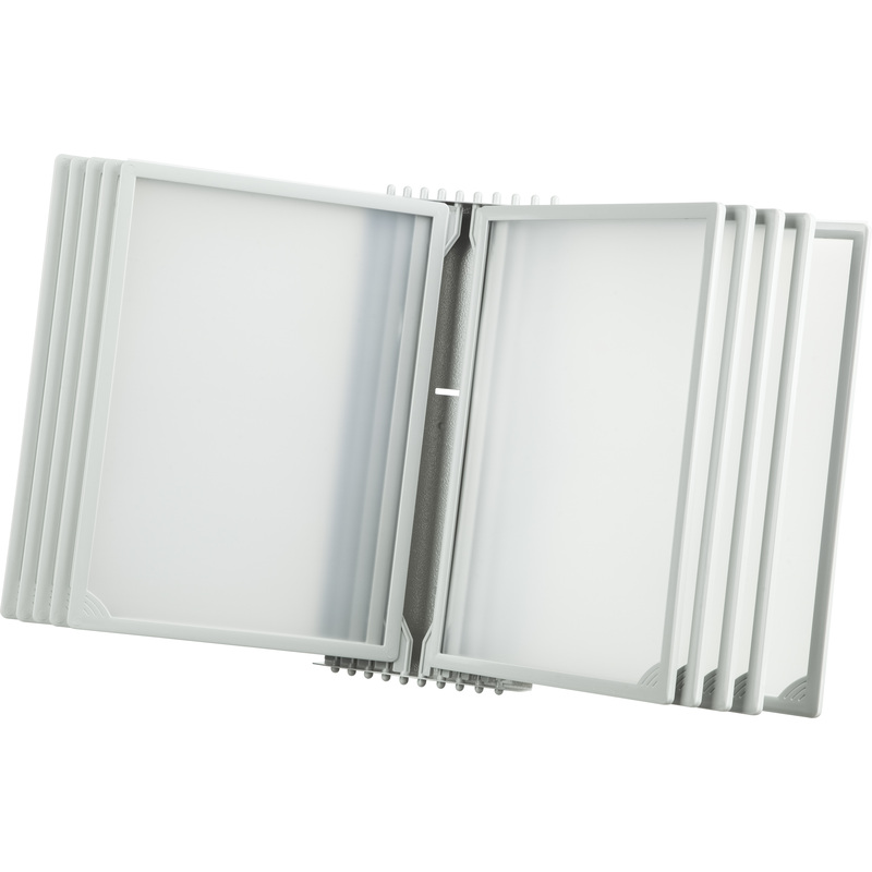 Изображение товара Демосистема настенная А4 10 панелей серого цвета 153079-03