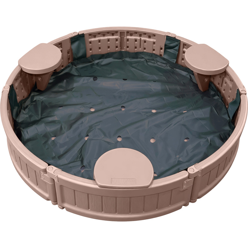 Изображение товара Комплекс игровой-песочница Unix Kids Round 120x120 см (SDBROUND120BN)