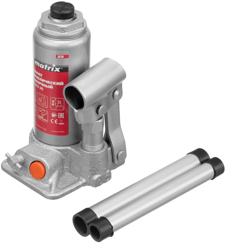 Изображение товара Домкрат гидравлический бутылочный Matrix 2 тонны 158-308 мм