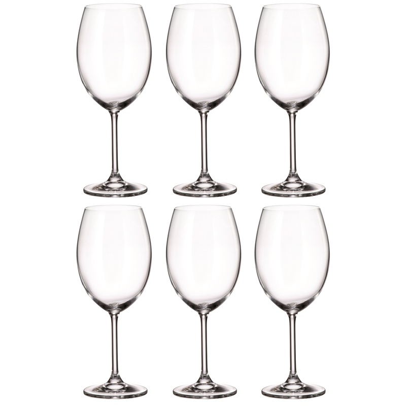 Изображение товара Набор бокалов для красного вина Crystal Bohemia Colibri 6 шт 580 мл стекло Чехия