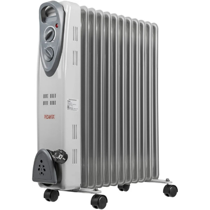 Изображение товара Уценка. Радиатор масляный Ресанта ОМ-12Н Изображение товара Уценка. Радиатор масляный Ресанта ОМ-12Н