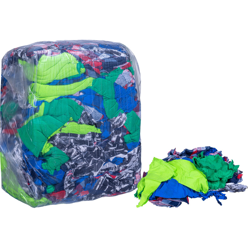 Изображение товара Ветошь хлопковая 10 кг для обтирки и полировки