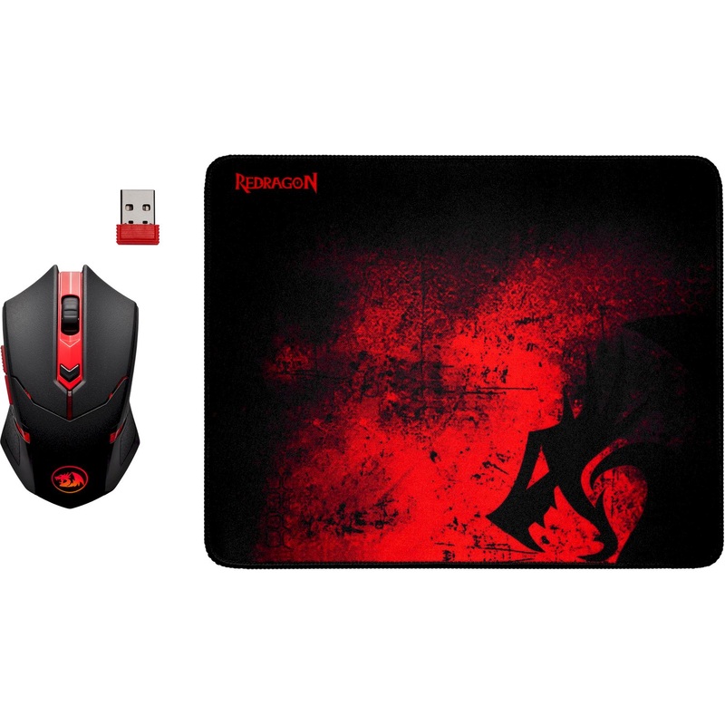 Изображение товара Игровая беспроводная мышь Redragon M601WL-BA для правой руки с подсветкой