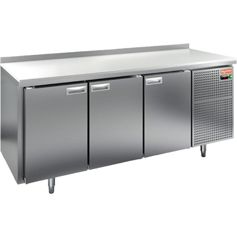 Изображение товара Стол холодильный Hicold SN 111/TN с автоматикой и нерж. сталью
