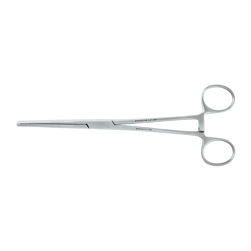 Изображение товара Зажим кровоостанавливающий Surgicon №3 зубчатый прямой 200 мм