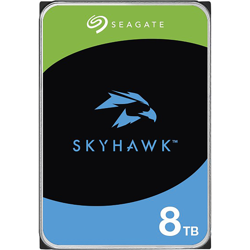 Изображение товара Жесткий диск Seagate SkyHawk 8 ТБ (ST8000VX009) для видеонаблюдения и систем CCTV