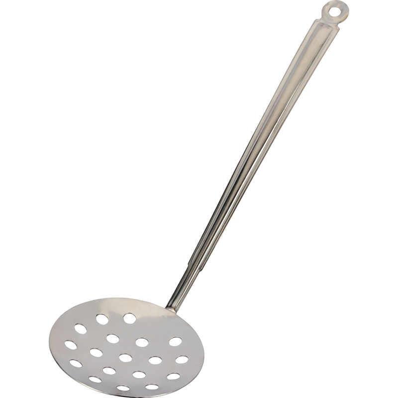 Изображение товара Шумовка Amet Home нержавеющая сталь 28 см популярный кухонный инструмент