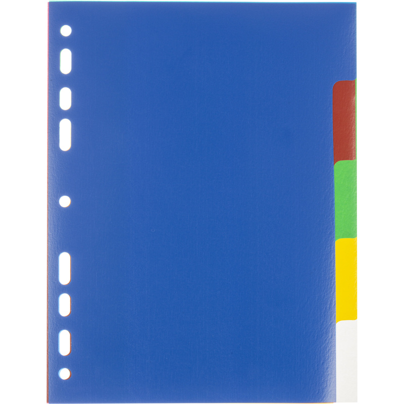 Изображение товара Разделитель листов пластиковый Attache А5 5 листов по цветам