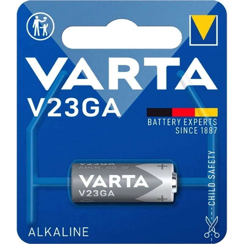Изображение товара Батарейка LR23 Varta 12V алкалиновая щелочная длительный срок хранения