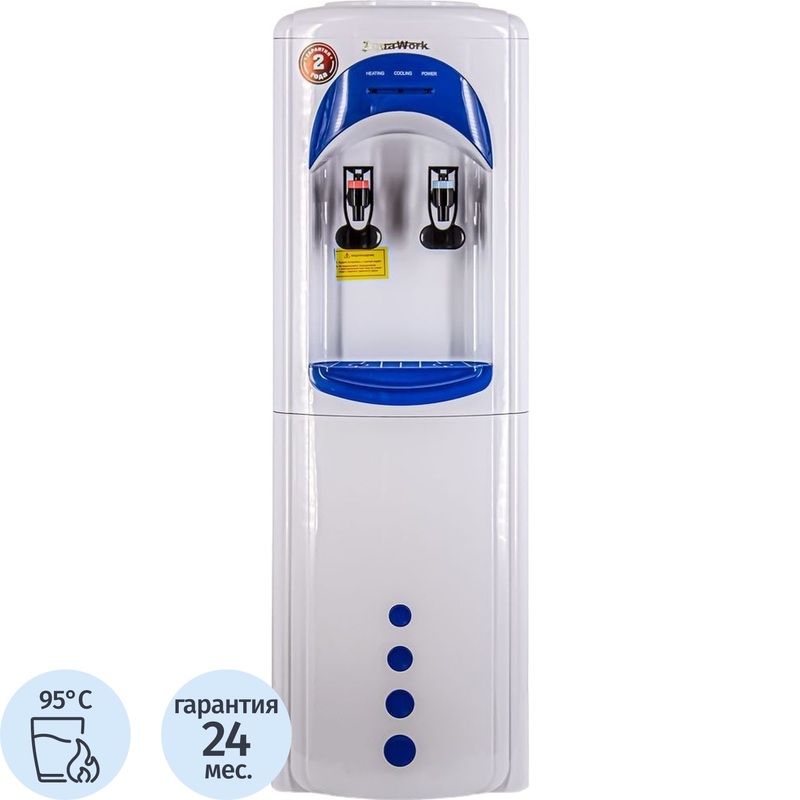 Изображение товара Кулер для воды Aqua Work 17LKR белый (только нагрев)