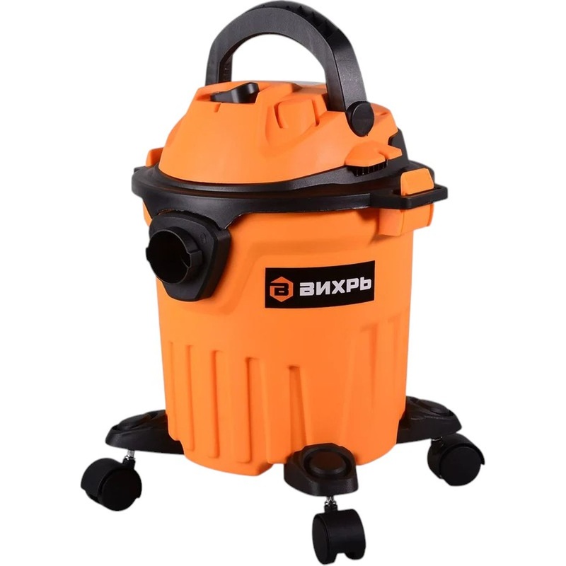 Изображение товара Строительный пылесос Вихрь СП-1400 для сухой и влажной уборки