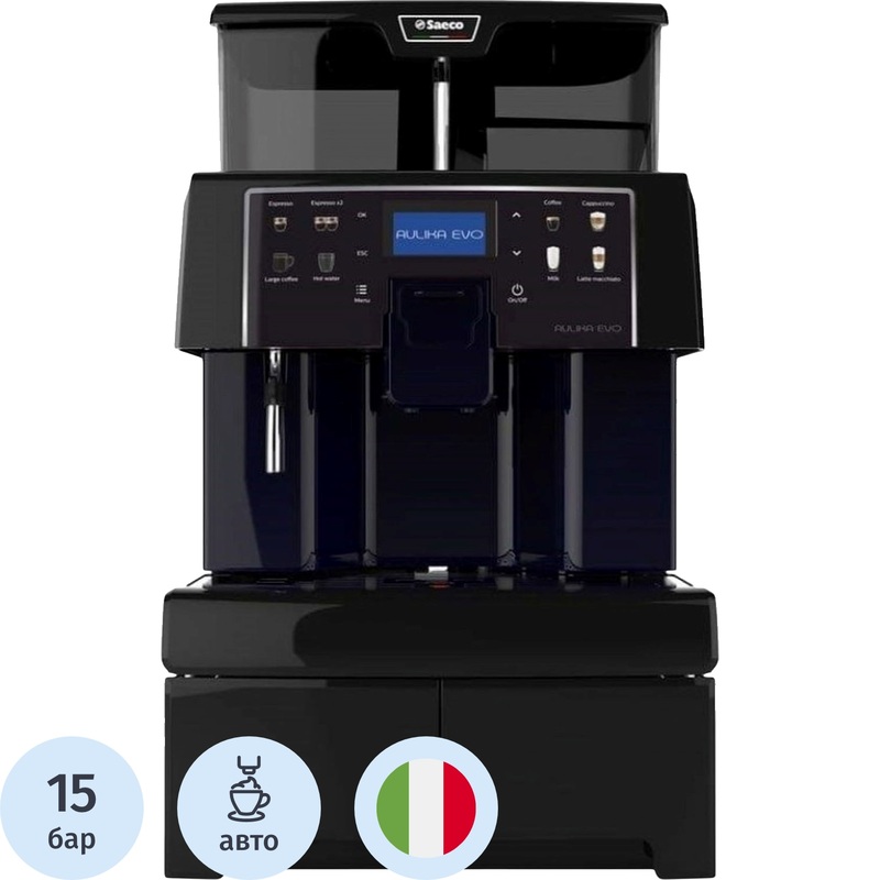 Изображение товара Кофемашина Saeco Aulika EVO Top HSC RI черная