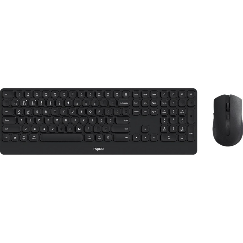 Изображение товара Комплект беспроводной клавиатура и мышь Rapoo 9510M