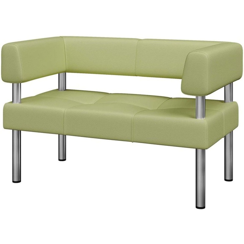 Изображение товара Диван двухместный Balance Bu2-2 салатовый из искусственной кожи