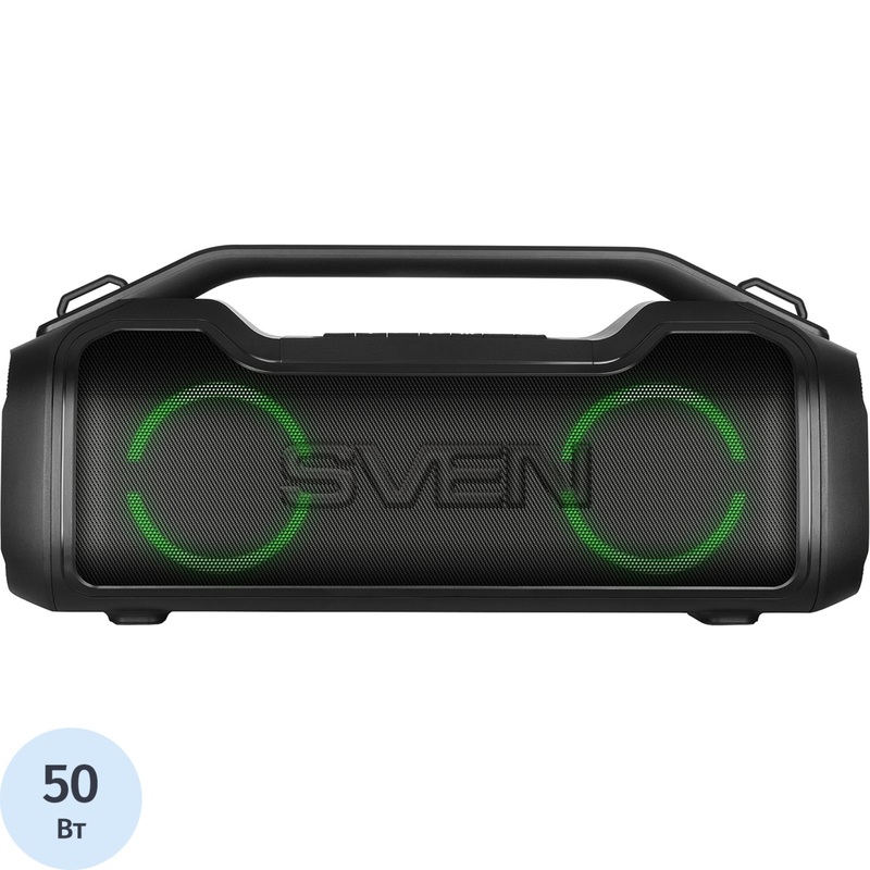 Изображение товара Акустическая система Sven PS-390 с подсветкой и Bluetooth 5.0 чёрная