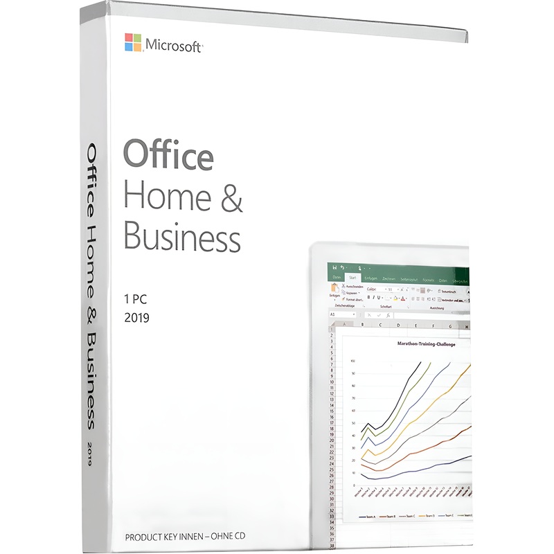 Программное обеспечение Microsoft Office 2019 для дома и бизнеса  коробочная версия для 1 ПК (T5D-03361)