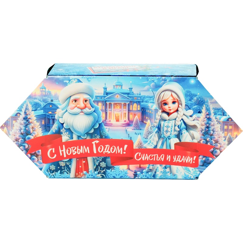 Изображение товара Новогодний сладкий подарок РОКО Снежный город 200 г ассорти конфет