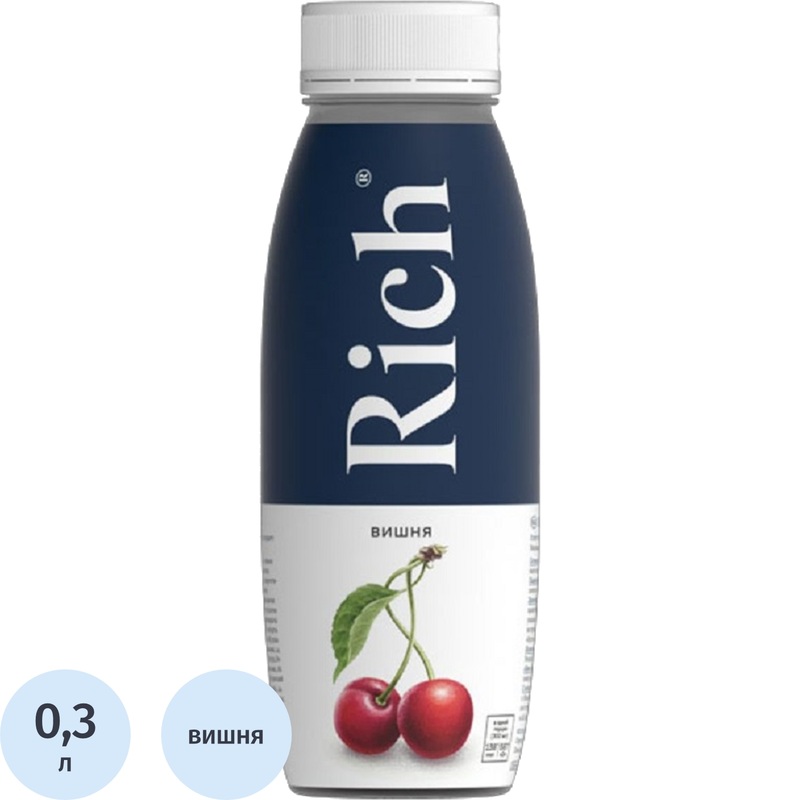 Изображение товара Нектар Rich вишня 0.3 л
