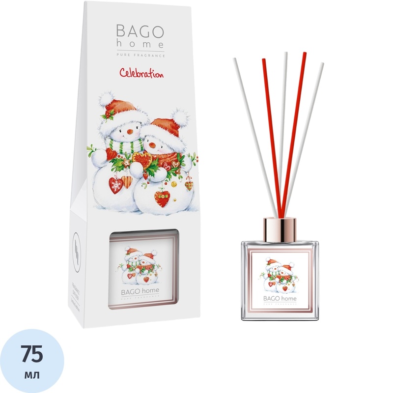 Изображение товара Аромадиффузор Bago home Праздничный вечер 75 мл с фруктовым ароматом
