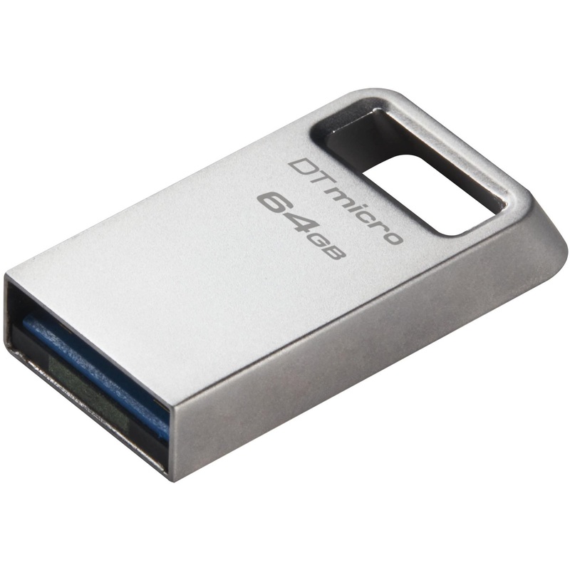 Изображение товара Флешка Kingston USB 3.2 64 ГБ Datatraveler Micro G2 надежное устройство