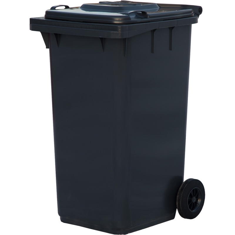 Изображение товара Контейнер-бак мусорный Тара.ру 240 л на колесах с крышкой