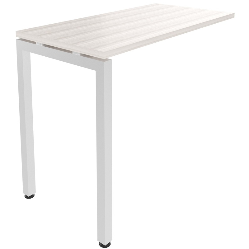 Изображение товара Приставка к столу Steel 11700 (дуб светлый/белый, 1000х500х762 мм)