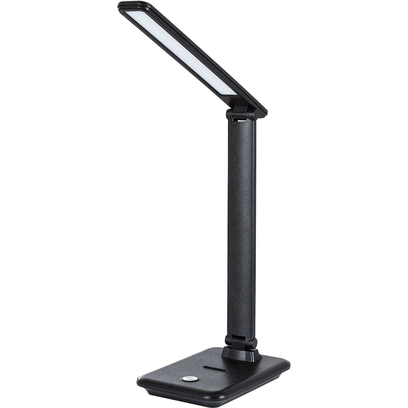 Изображение товара Настольный светильник Arte Lamp A5123LT-1BK Cambridge черный со встроенными LED лампами