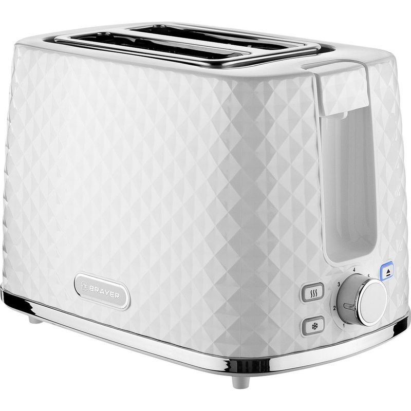 Изображение товара Тостер Brayer BR2101 с мощностью 930 Вт и автоматической подачей ломтиков