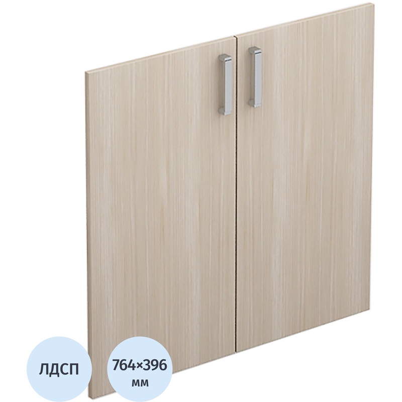 Изображение товара Двери низкие Avance 6ФК.003 ЛДСП шамони светлый 396х764 мм