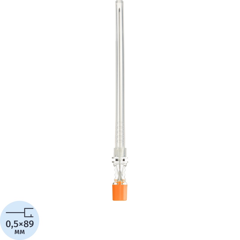 Изображение товара Игла спинальная Polymed Квинке 25G 0.5x89 мм 50 штук