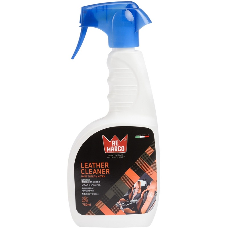 Изображение товара Очиститель для кожи Re Marco Leather Cleaner Black Orchide 750 мл