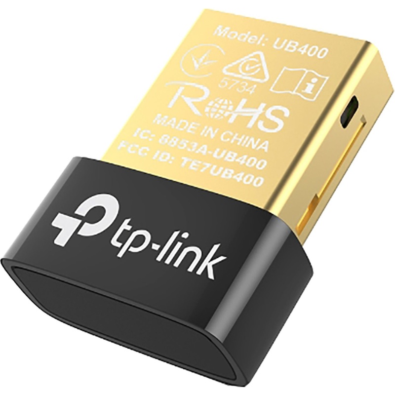 Изображение товара Сетевой адаптер Bluetooth TP-Link UB400 USB 2.0 компактный для ПК и ноутбука