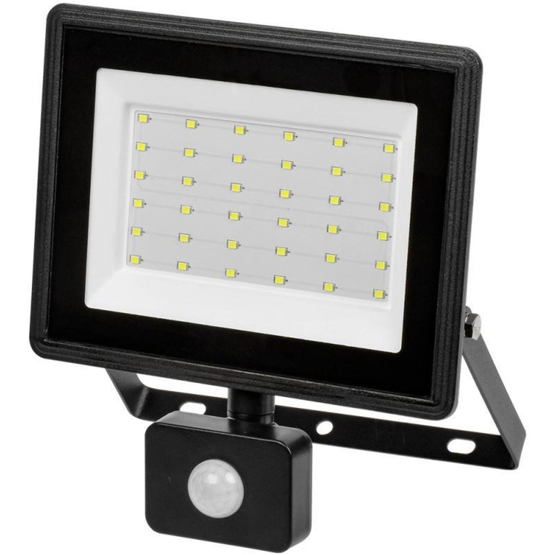 Изображение товара Прожектор светодиодный уличный IEK СДО 06-50Д 50Вт 6500К 4000Лм IP54 с датчиком движения (LPDO602-50-65-K02)