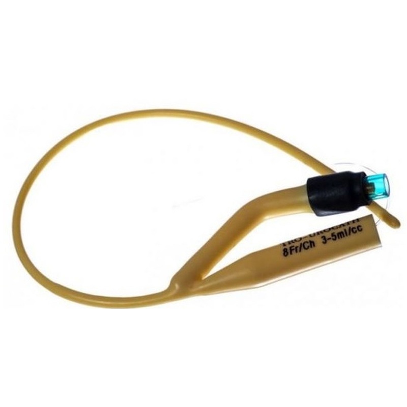 Изображение товара Катетер урологический Фолея Apexmed детский СН/FR 8 28 см 10 штук