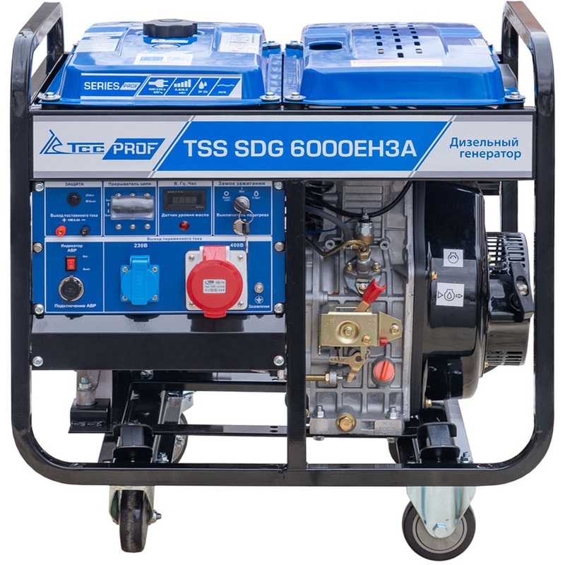 Изображение товара Генератор дизельный TSS SDG 6000EH3A (077016)