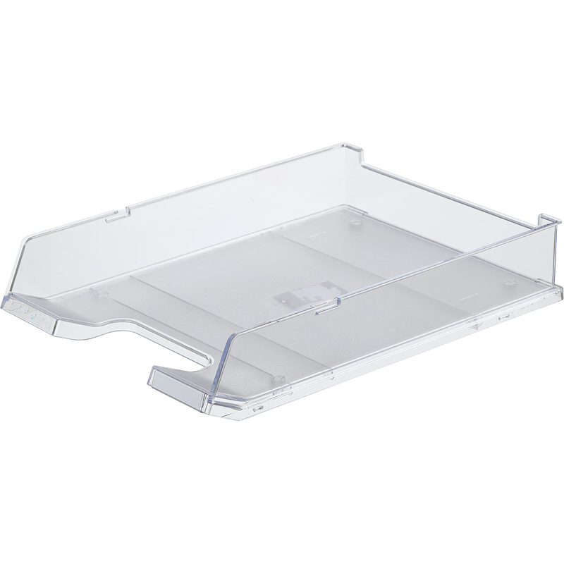 Изображение товара Лоток горизонтальный для бумаг Han пластиковый прозрачный