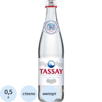 Вода питьевая Tassay негазированная 0.5 л