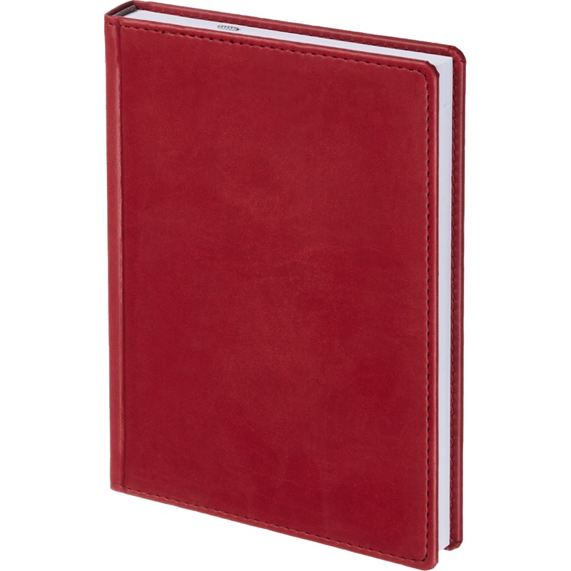 Изображение товара Ежедневник недатированный Attache из искусственной кожи А5 180 листов бордовый
