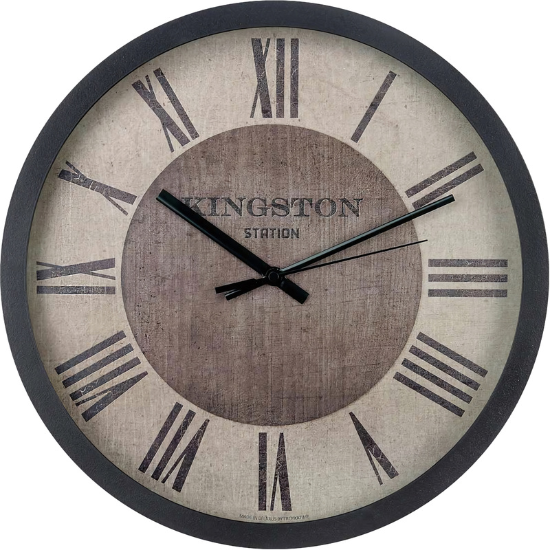 Изображение товара Настенные часы Troyka 77760787 круглая кварцевые Механизм стильные размеры