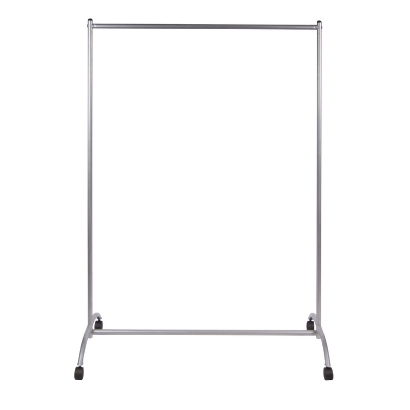 Изображение товара Вешалка гардеробная напольная Комус Мебель КР-160М на колесных опорах (металлик)