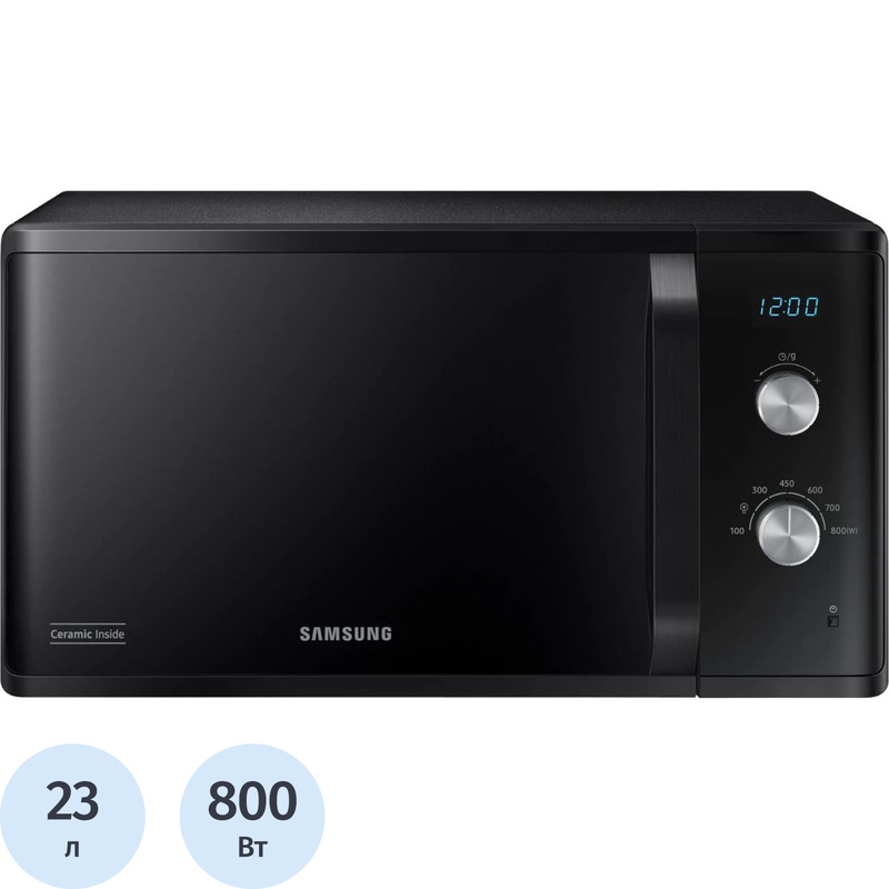 Изображение товара Микроволновая печь Samsung MS23K3614AK/BW черная