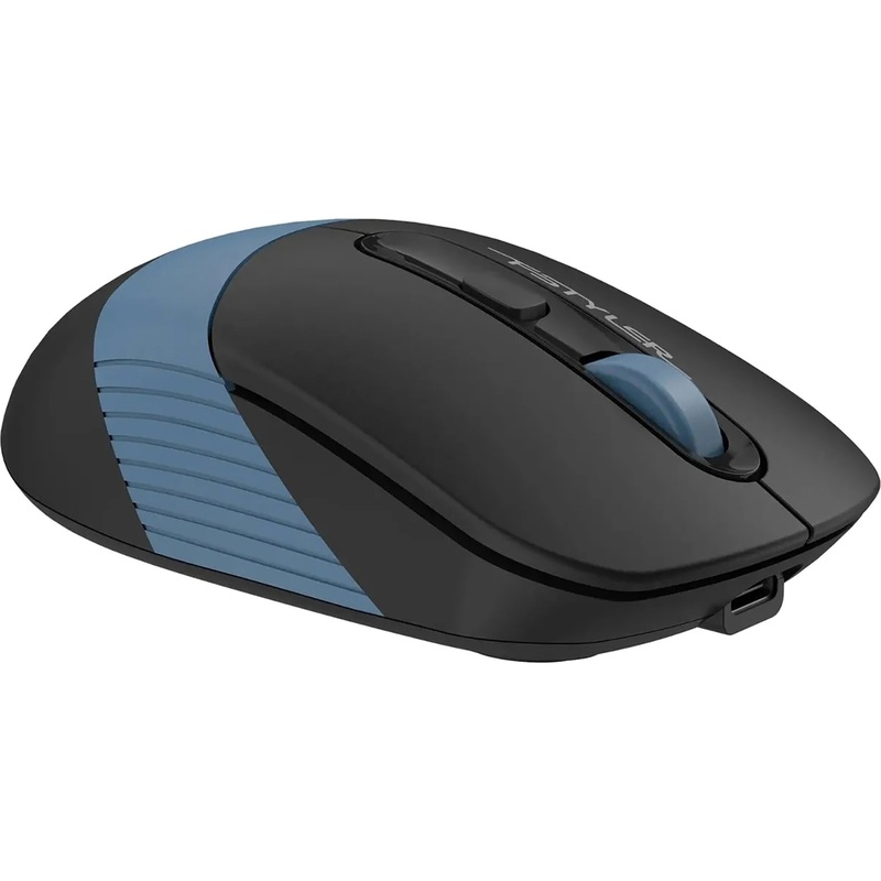 Изображение товара Мышь беспроводная A4Tech Fstyler FB10CS черная/синяя (FB10CS USB ASH BLUE)