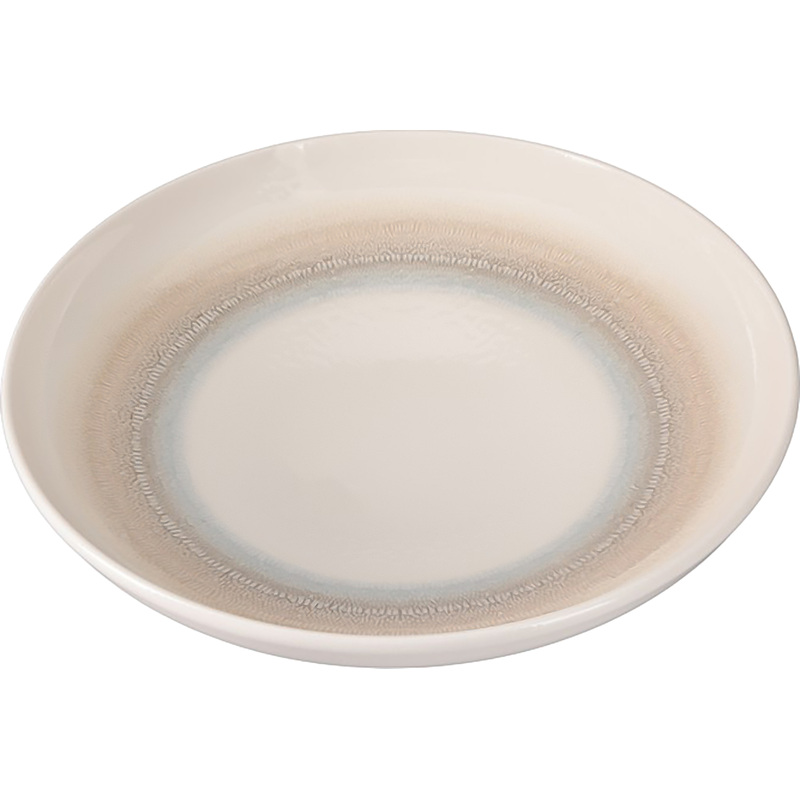 Изображение товара Тарелка суповая Pioli Venus 25 см фарфор разноцветная, микроволновка, посудомойка