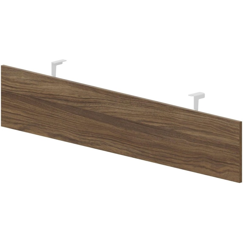 Изображение товара Лицевая панель Fortum OCVDHWNBL для стола орех/белый 1800х18х300 мм