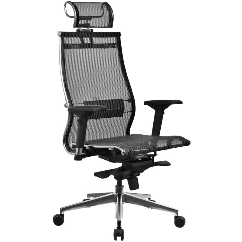 Изображение товара Эргономичное кресло для руководителя Метта Samurai S-3.051, регулировка, дышащая сетка