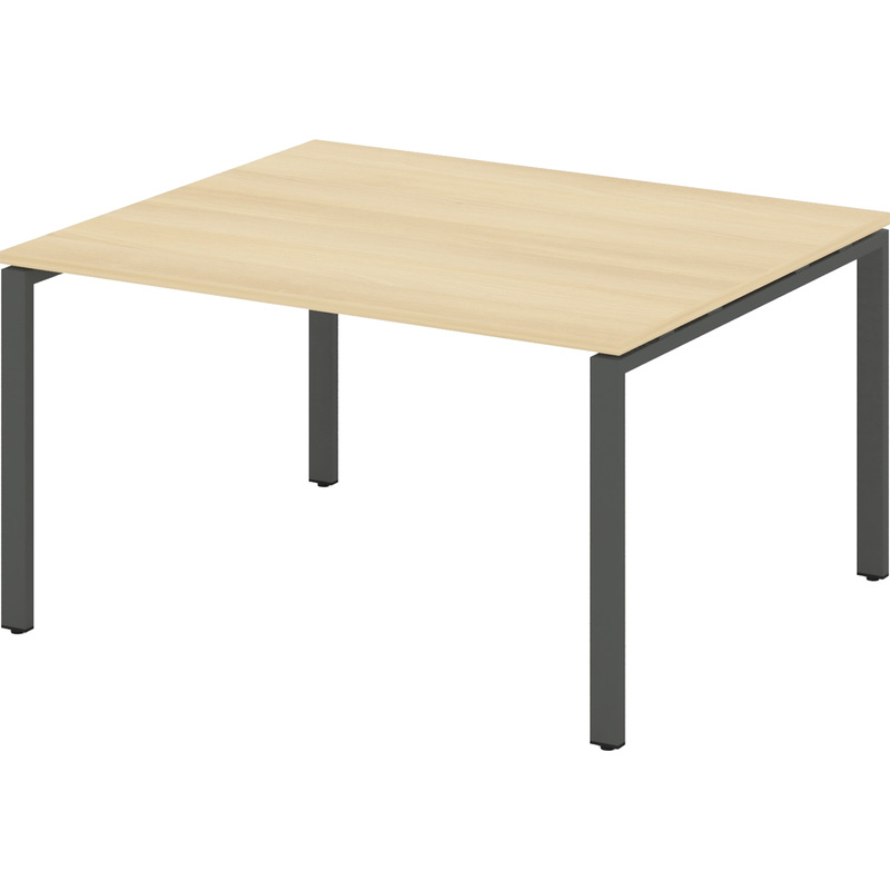 Изображение товара Стол для переговоров SN-6P.SPRG-034.3 акация лорка антрацит Россия надежный офисный стол