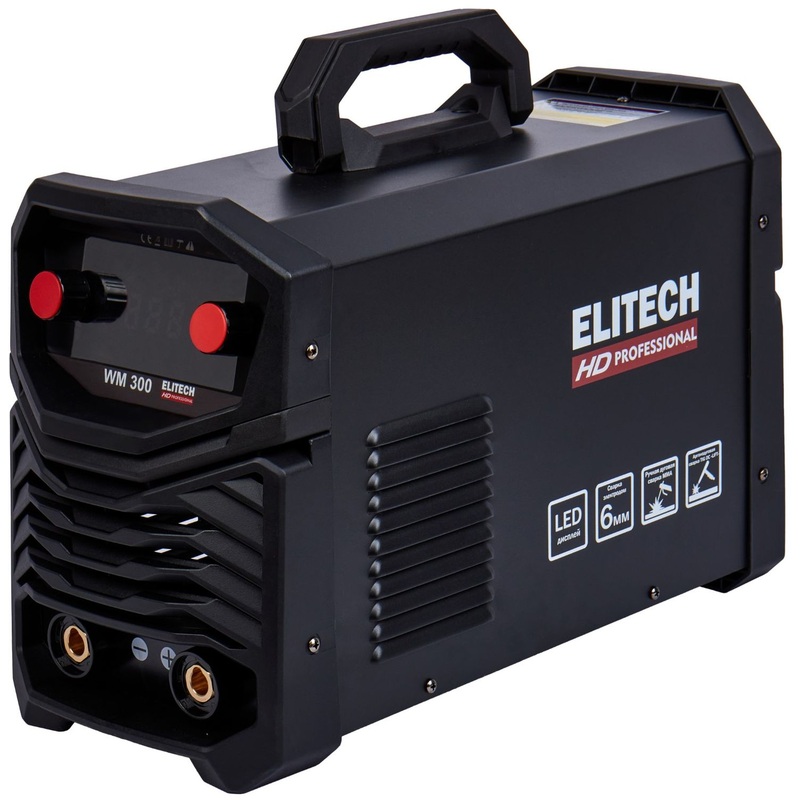 Изображение товара Профессиональный сварочный инвертор Elitech HD WM 300 315А TIG MMA
