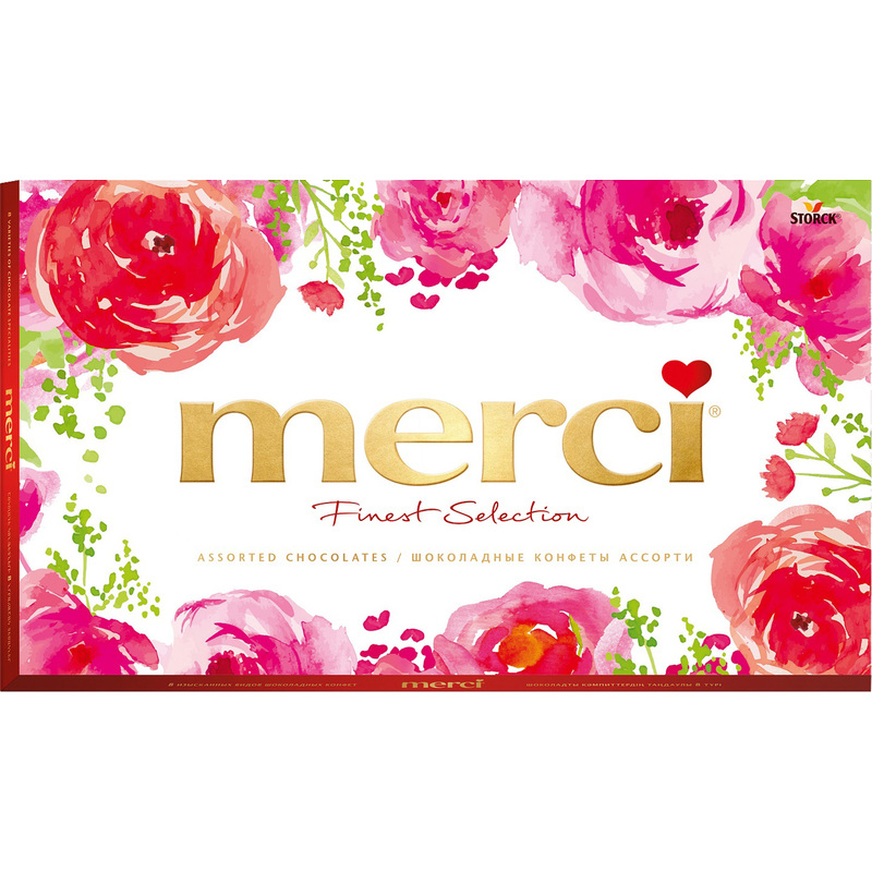 Изображение товара Конфеты шоколадные Merci Весна ассорти 400 г