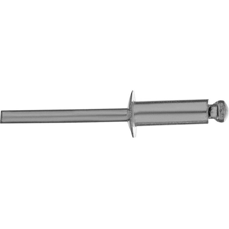 Изображение товара Заклепки 4.8х14 мм MATRIX 40663, вытяжные для металлоконструкций 50 шт